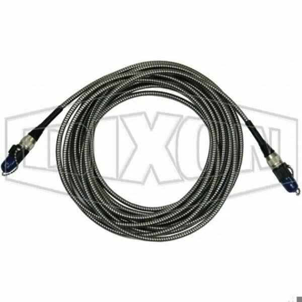 ADS Spillguard Armored Cable, 3 Pin Connector, For Use with ADS Spillguard System, 316 SS, Dixon, Mfr#: A200CA3P25